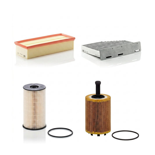 Kit filtre revizie VW Passat B6 2.0 TDI 4motion 140 CP – MANN