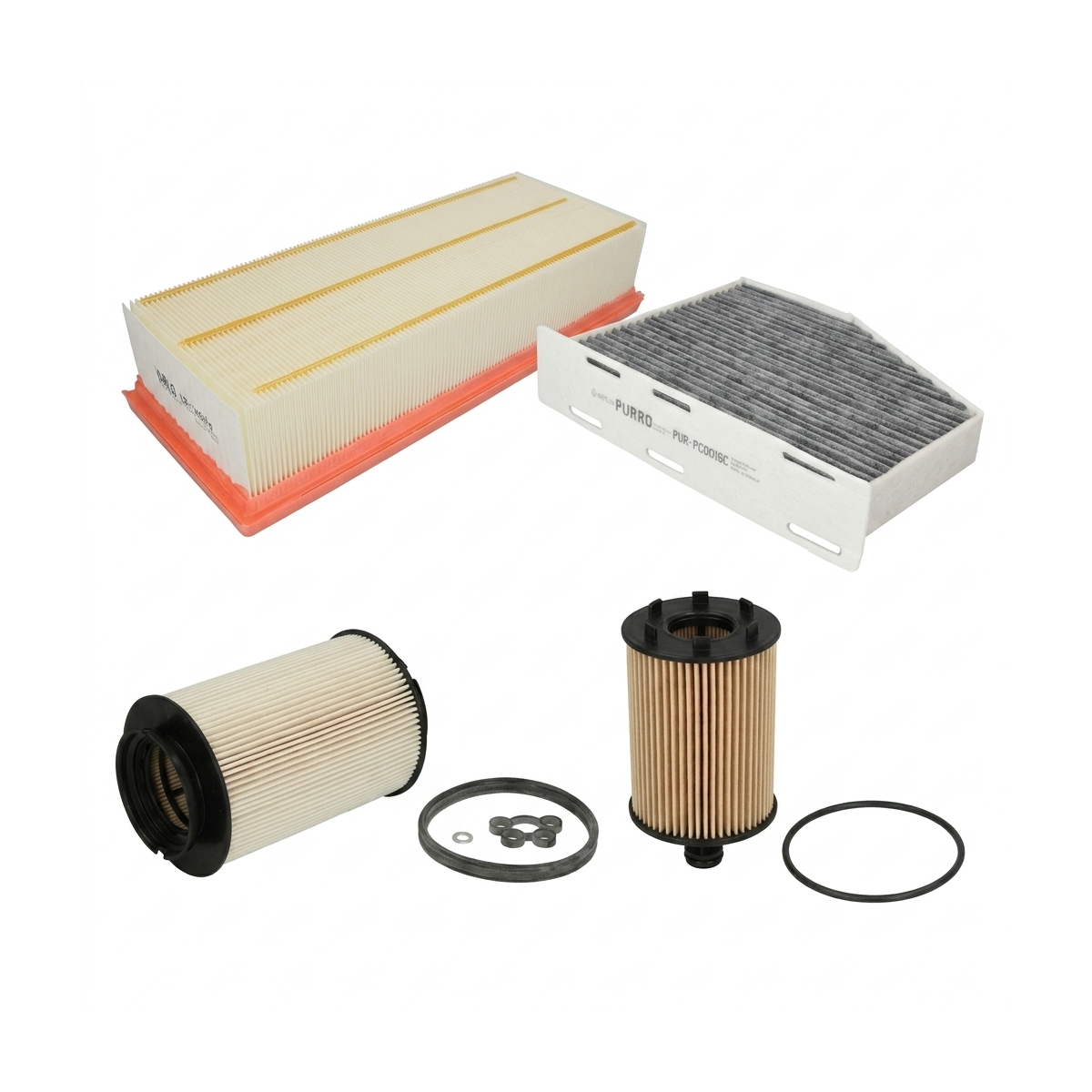 Kit filtre revizie VW Golf 5 2.0 TDI 4motion 140 CP – PURRO