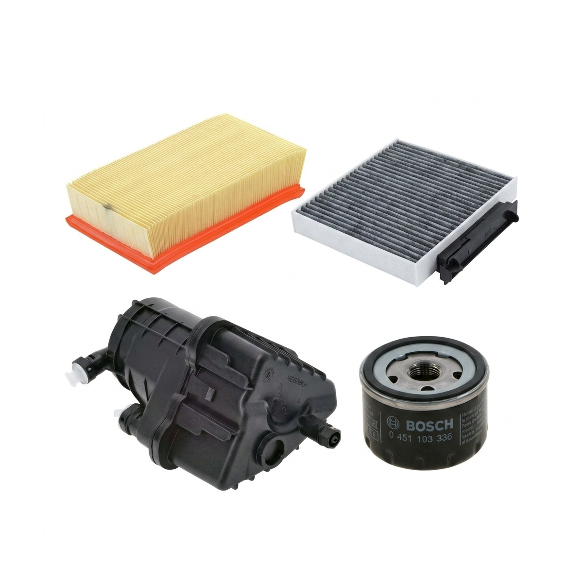 Kit filtre revizie Renault Clio 3 1.5 dCi 103 CP – Bosch
