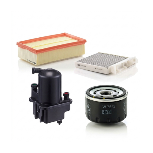 Kit filtre revizie Renault Clio 3 1.5 dCi 103 CP – MANN