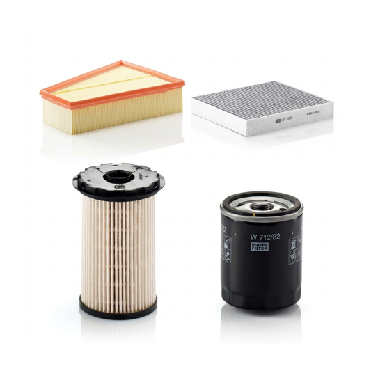 Kit filtre revizie Ford Mondeo 4 1.8 TDCi 100 CP – MANN
