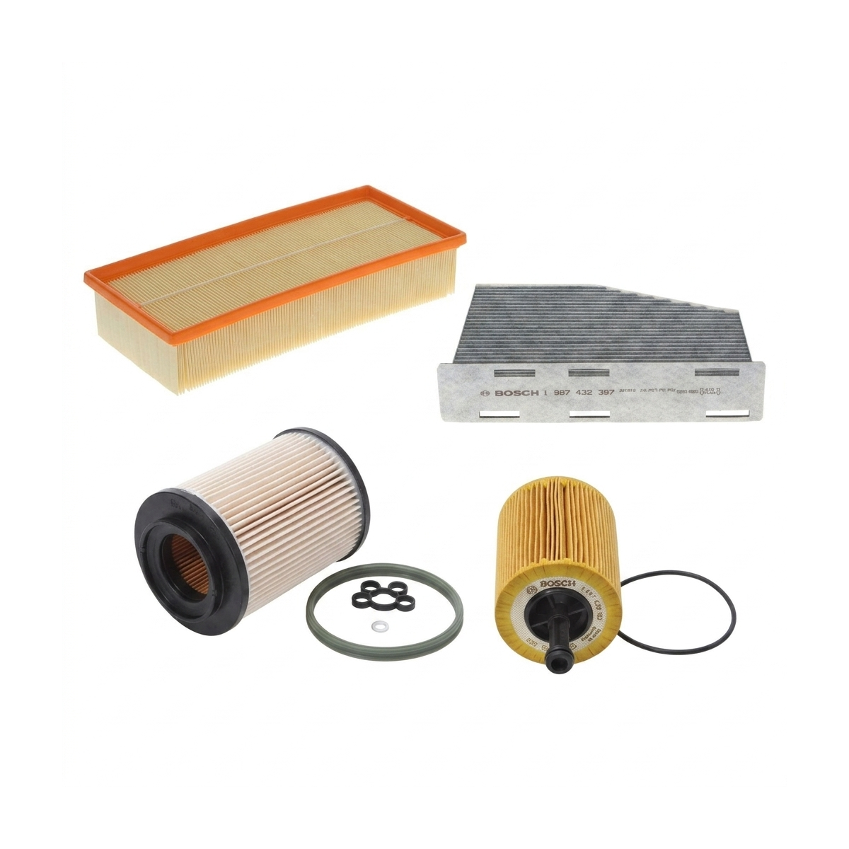 Kit filtre revizie Skoda Octavia 2 2.0 TDI RS 170 CP – Bosch