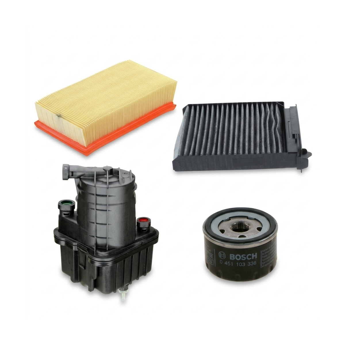 Kit filtre revizie Renault Clio 3 1.5 dCi 64 CP – Bosch