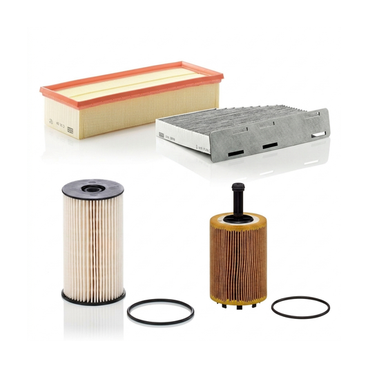 Kit filtre revizie VW Passat B6 2.0 TDI 136 CP – MANN