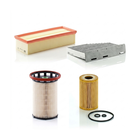 Kit filtre revizie VW Passat B7 2.0 TDI 4motion 140 CP – MANN