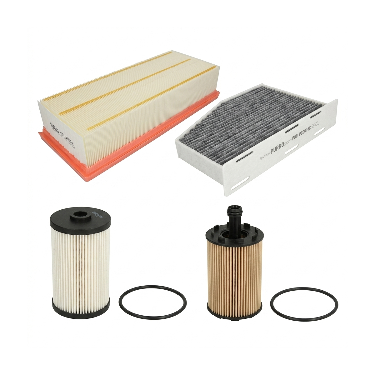 Kit filtre revizie VW Golf 6 2.0 TDI 140 CP – PURRO