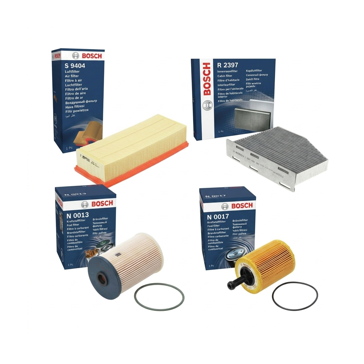 Kit filtre revizie VW Golf 6 2.0 TDI 170 CP – Bosch