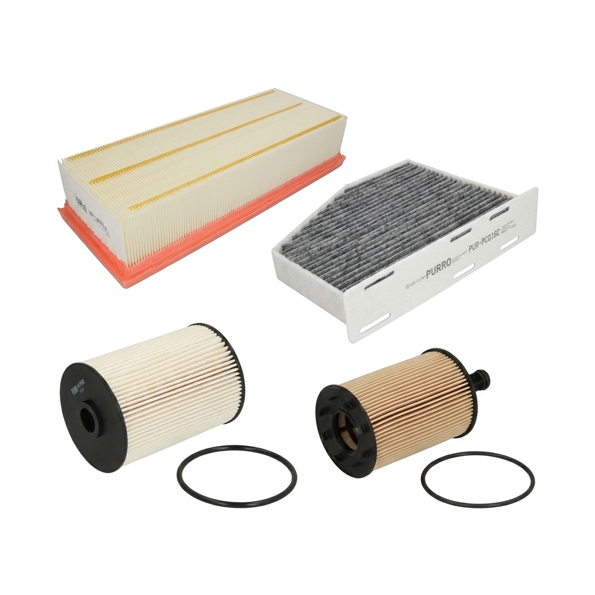Kit filtre revizie VW Golf 6 2.0 TDI 170 CP – PURRO