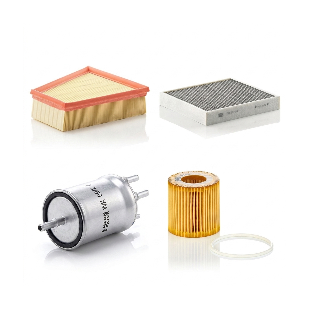 Kit filtre revizie VW Polo 5 1.2 60 CP – MANN