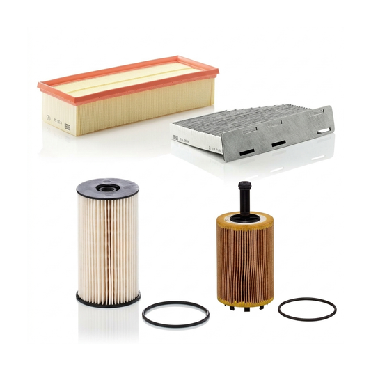 Kit filtre revizie VW Passat B6 2.0 TDI 110 CP – MANN