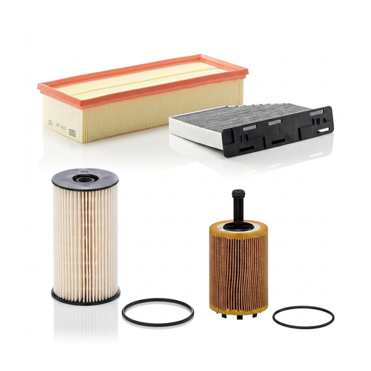 Kit filtre revizie VW Passat B6 2.0 BlueTDI 143 CP – MANN