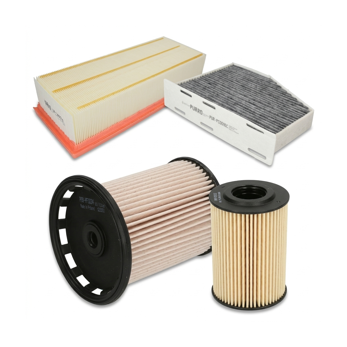Kit filtre revizie VW Passat B7 2.0 TDI 4motion 170 CP – PURRO