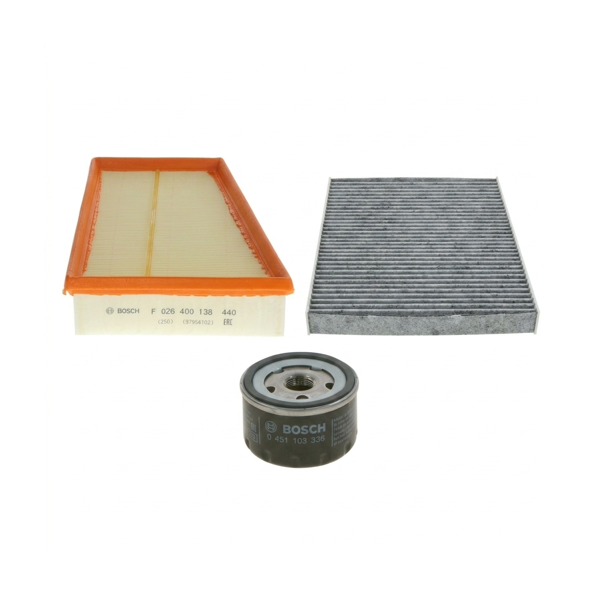 Kit filtre revizie Renault Megane 3 1.6 16V Hi-Flex 110 CP – Bosch