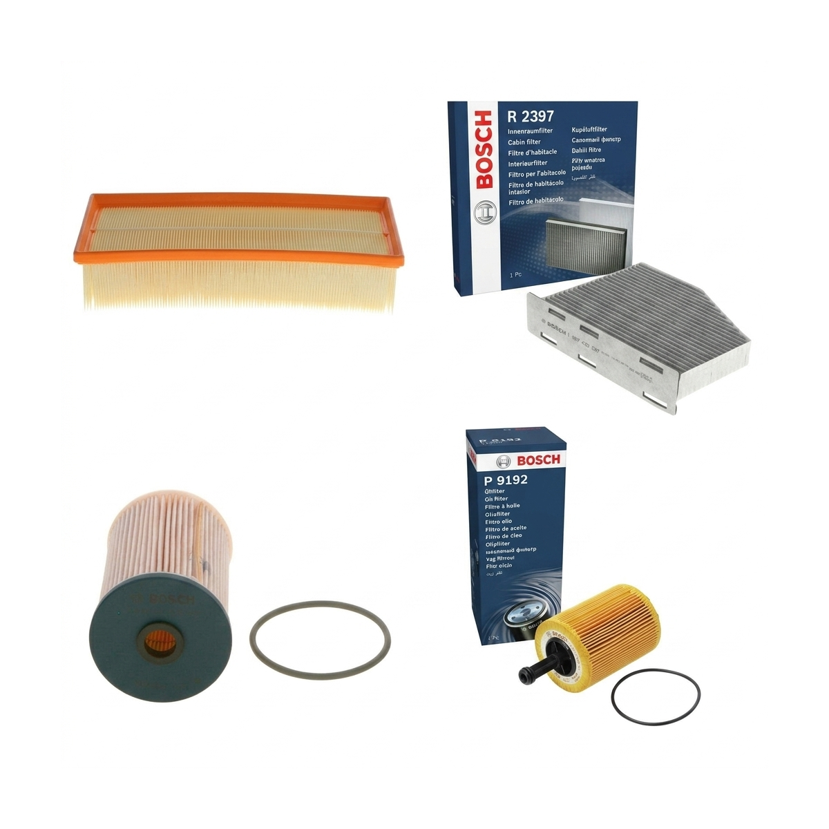 Kit filtre revizie VW Golf 6 2.0 TDI 4motion 140 CP – Bosch