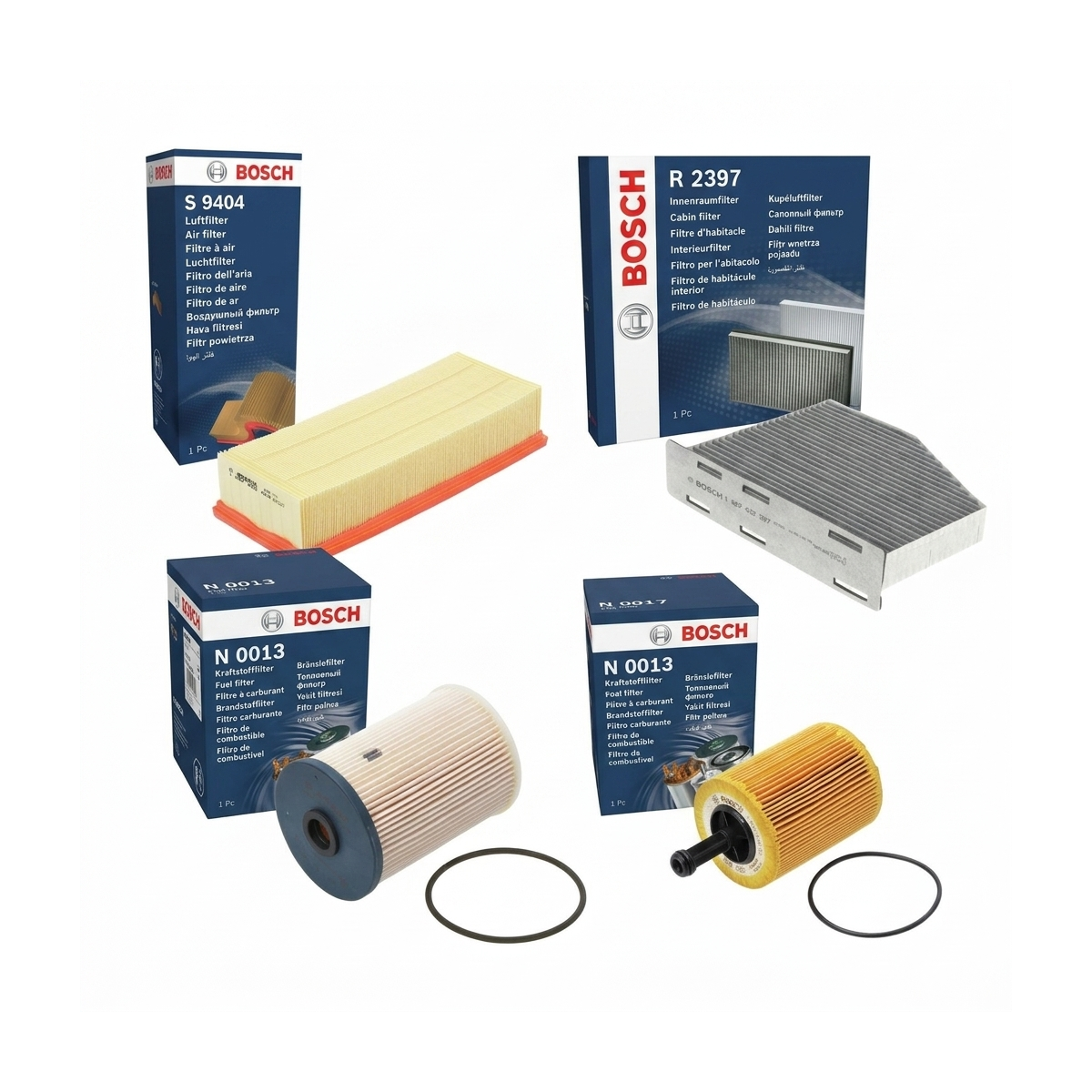 Kit filtre revizie VW Golf 6 2.0 TDI 136 CP – Bosch