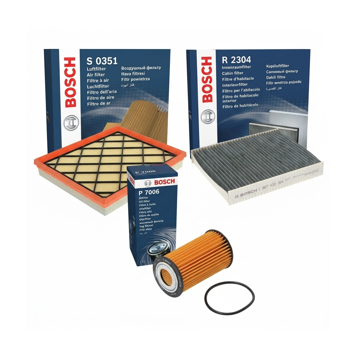 Kit filtre revizie Opel Astra J 1.6 115 CP – Bosch