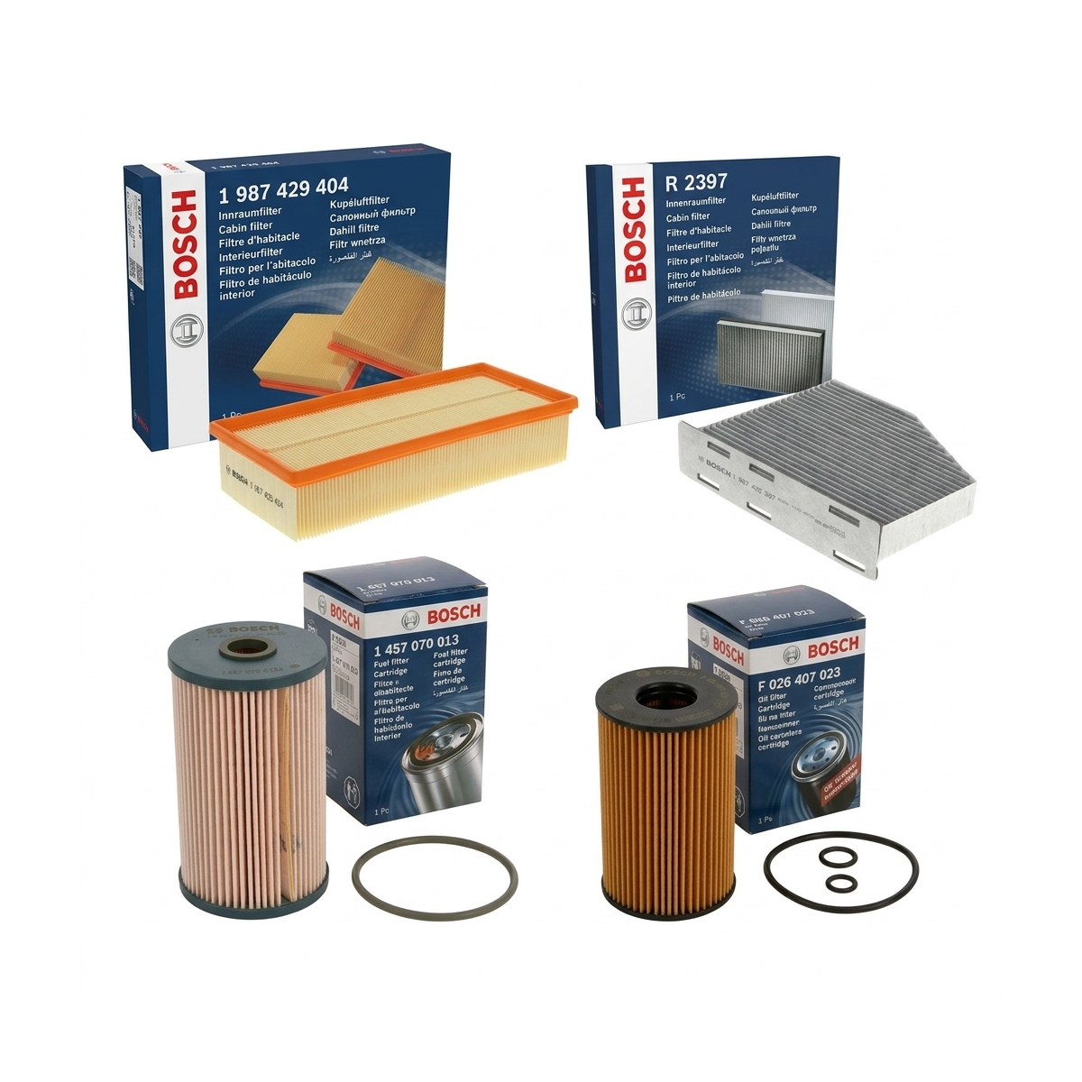 Kit filtre revizie VW Golf 6 1.6 TDI 90 CP – Bosch