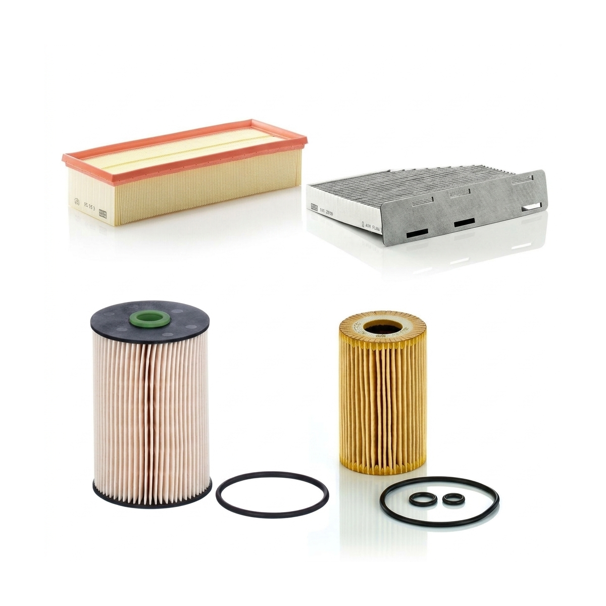 Kit filtre revizie VW Golf 6 1.6 TDI 90 CP – MANN