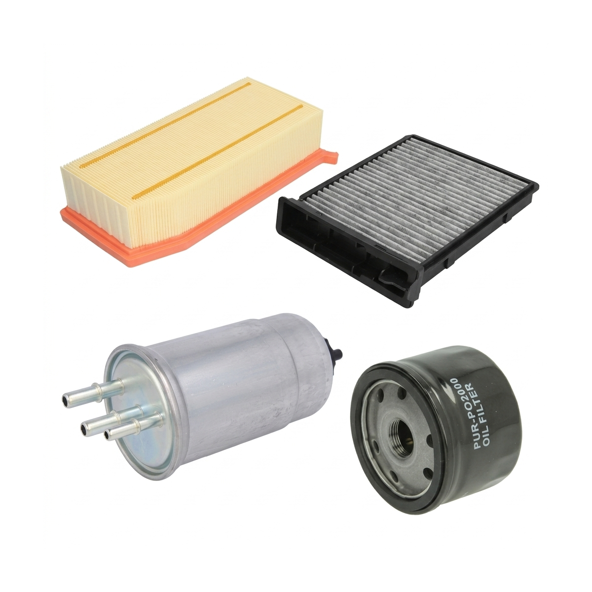 Kit filtre revizie Dacia Duster HS 1.5 dCi 86 CP – PURRO