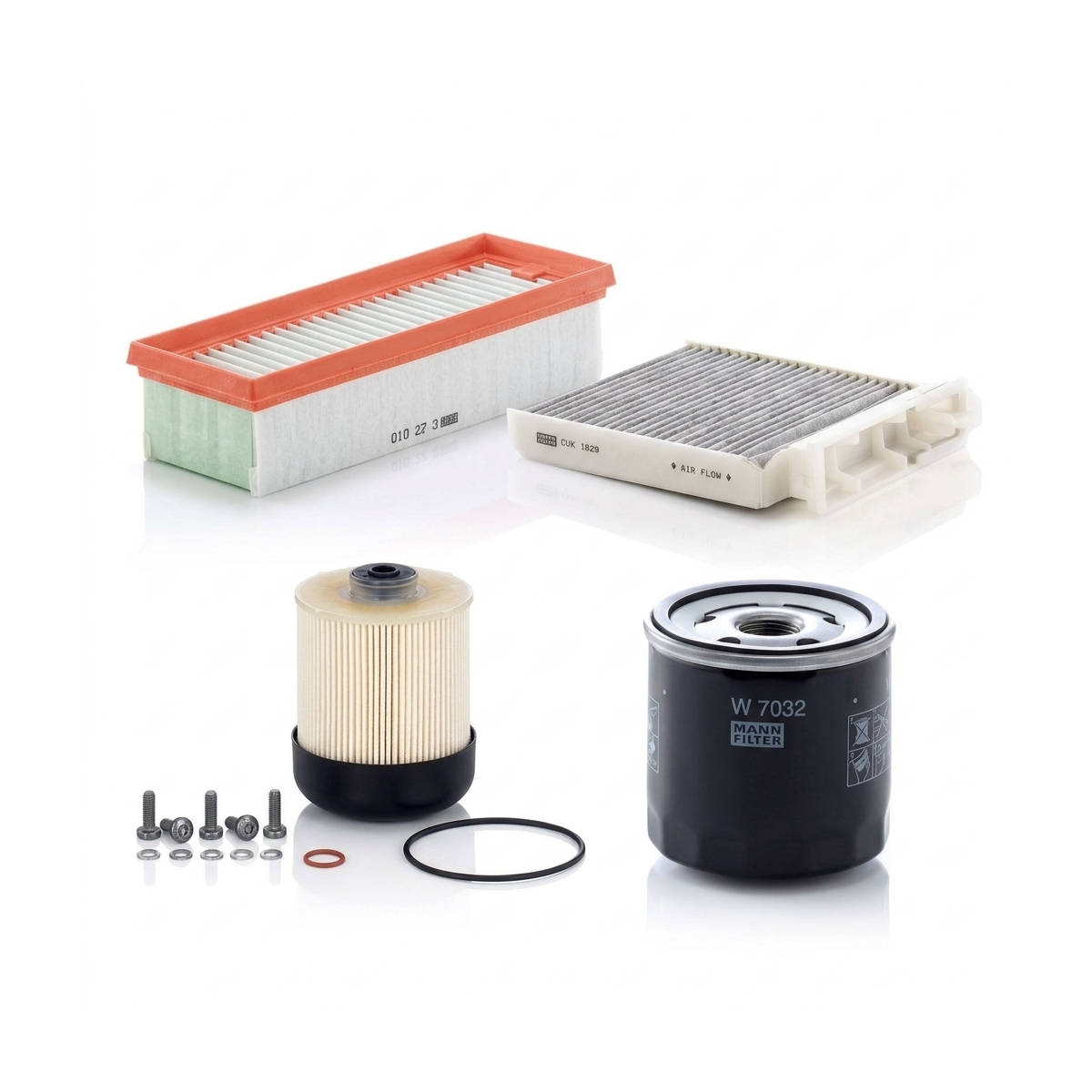 Kit filtre revizie Dacia Duster HS 1.5 dCi 107 CP – MANN