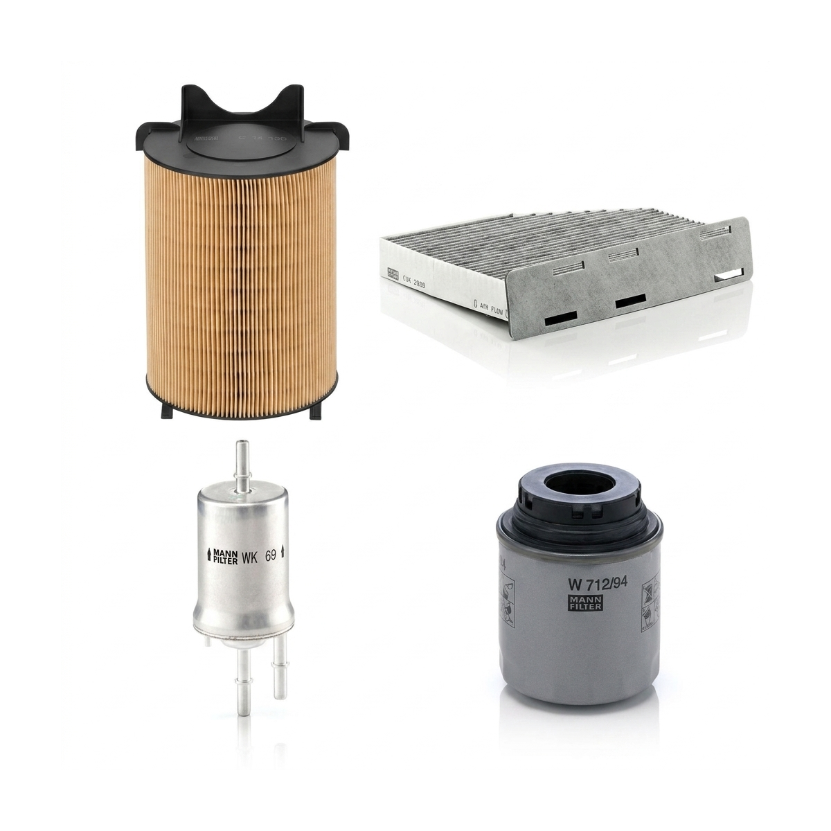 Kit filtre revizie Skoda Octavia 2 1.2 TSI 105 CP – MANN