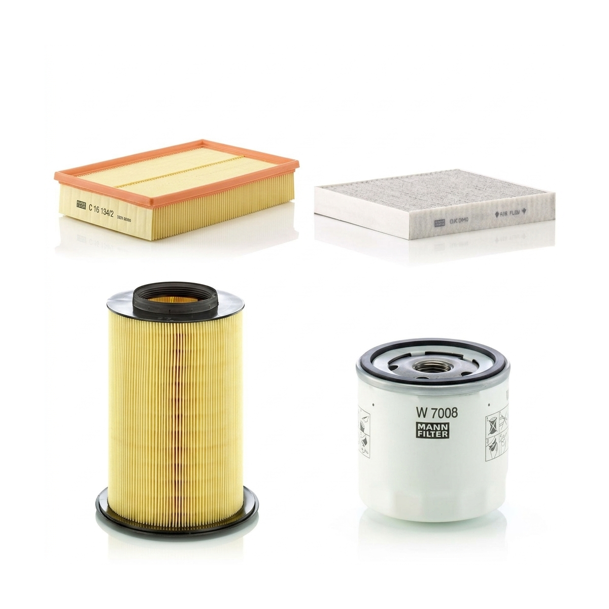 Kit filtre revizie Ford Focus 2 1.6 LPG 115 CP – MANN