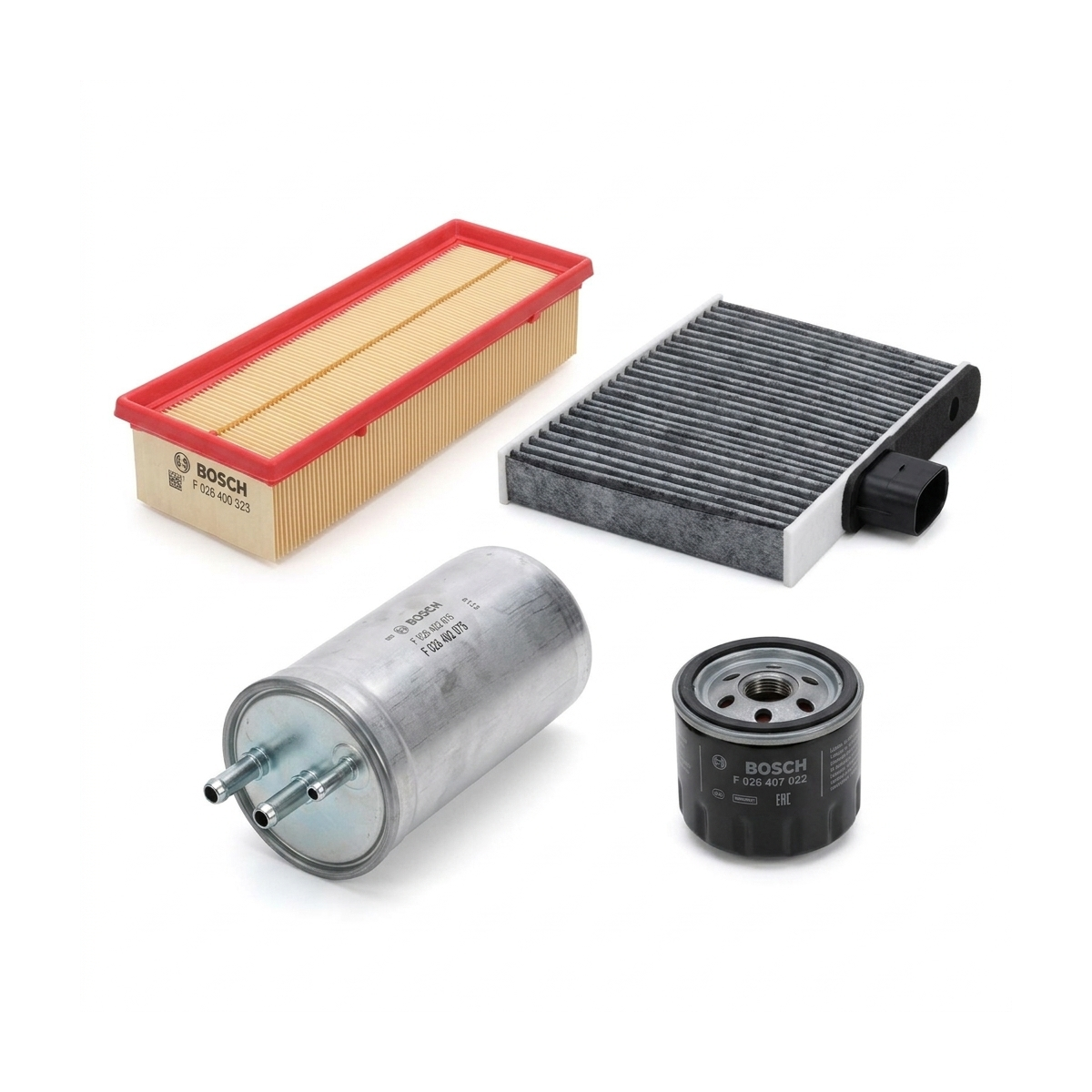 Kit filtre revizie Dacia Duster HS 1.5 dCi 4x4 110 CP – Bosch