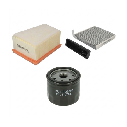 Kit filtre revizie Dacia Duster HS 1.6 16V Hi-Flex 105 CP – PURRO
