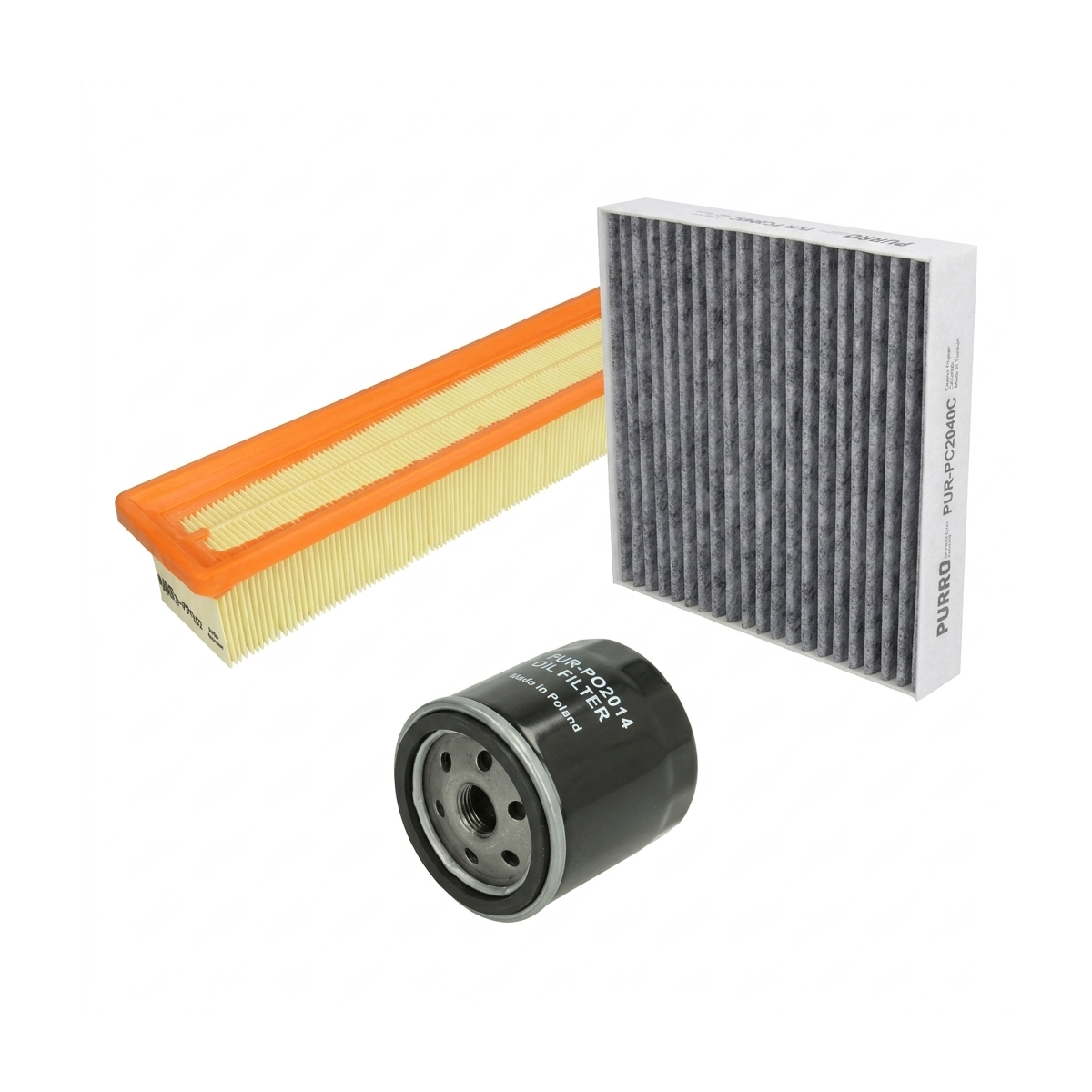 Kit filtre revizie Dacia Sandero 2 1.2 75 CP – PURRO