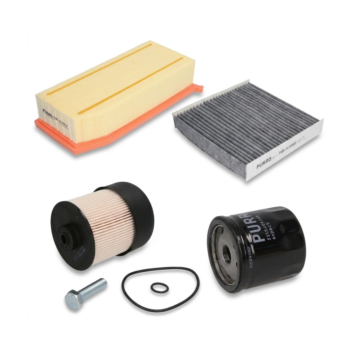 Kit filtre revizie Dacia Logan 2 1.5 dCi 90 CP – PURRO