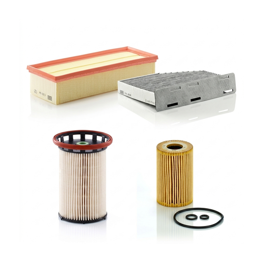 Kit filtre revizie VW Passat B7 2.0 TDI 4motion 177 CP – MANN