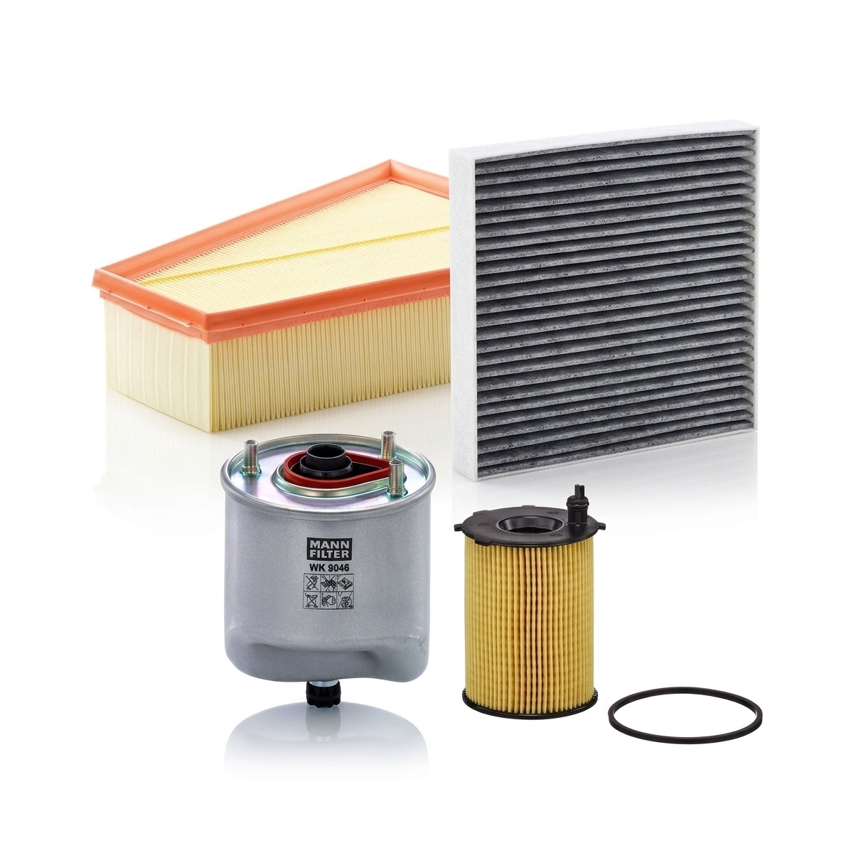 Kit filtre revizie Ford Mondeo 4 1.6 TDCi 115 CP – MANN
