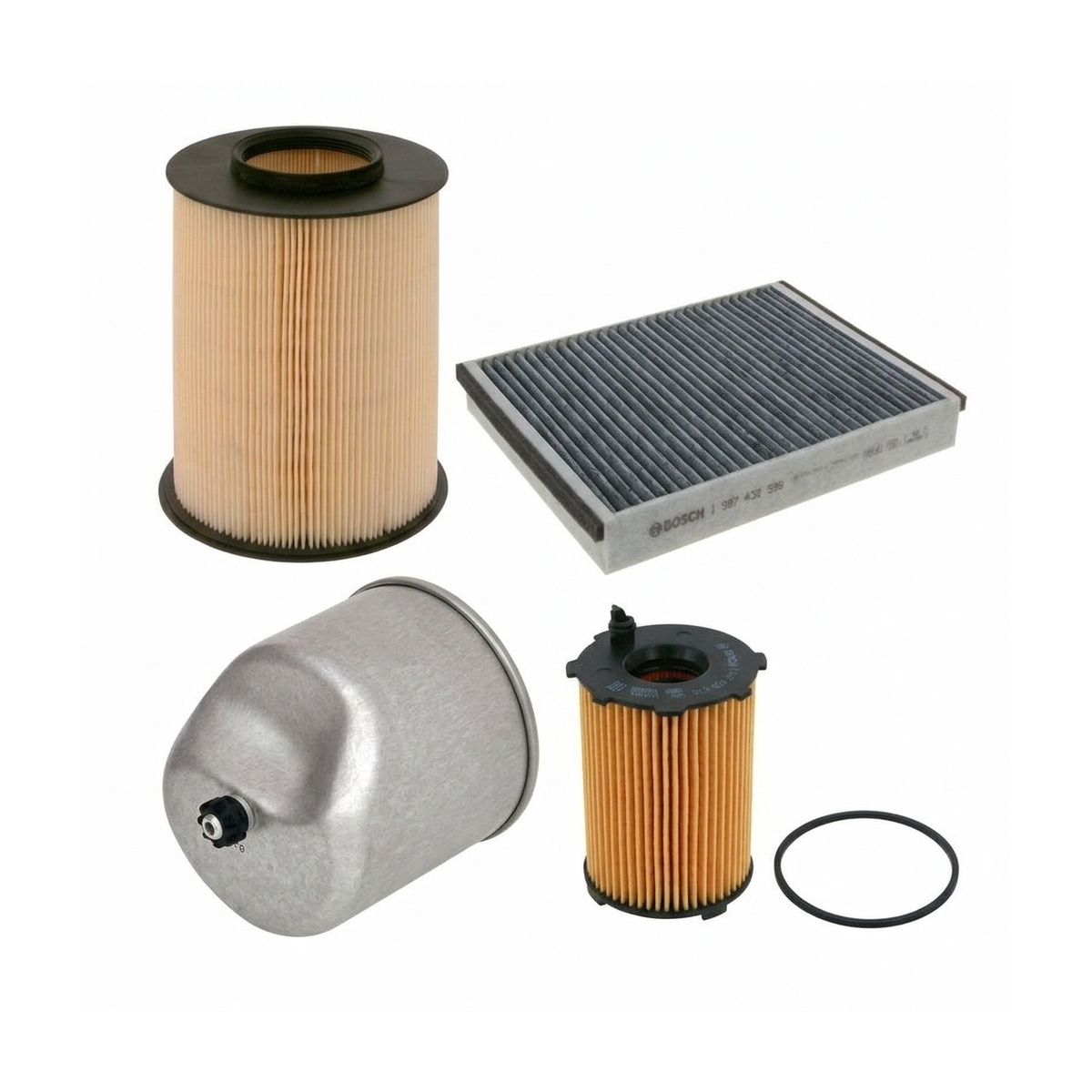 Kit filtre revizie Ford Focus 3 1.6 TDCi 95 CP – Bosch