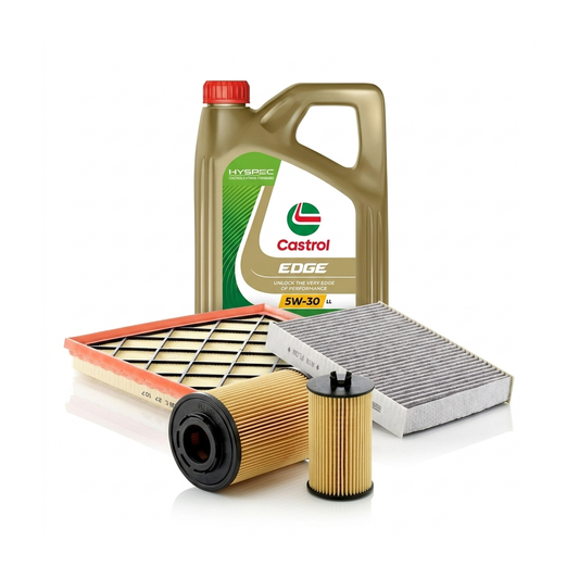 Kit revizie ulei Castrol EDGE 5W-30 LL + filtre Opel Astra J 1.6 CDTi 136 CP – MANN
