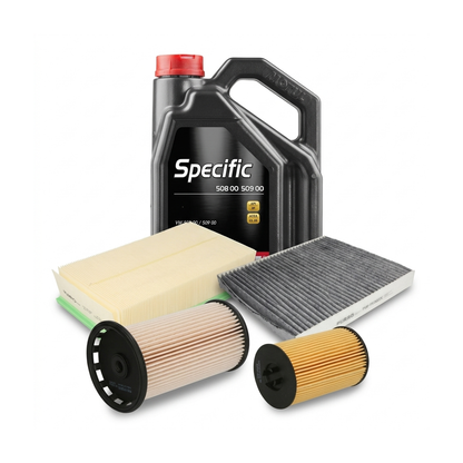 Kit revizie ulei Motul SPECIFIC 508 00 509 00 0W-20 + filtre VW Passat B8 2.0 TDI 150 CP – PURRO