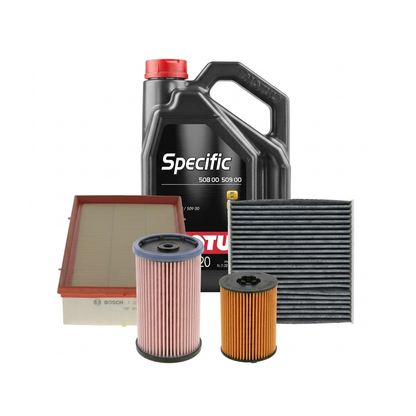 Kit revizie ulei Motul SPECIFIC 508 00 509 00 0W-20 + filtre VW Passat B8 2.0 TDI 190 CP – Bosch