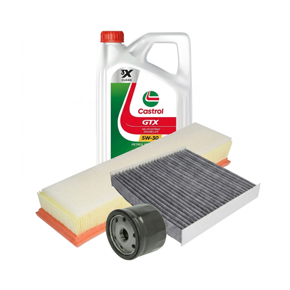 Kit revizie ulei Castrol GTX 5W-30 + filtre Dacia Logan 2 1.6 16V 105 CP – PURRO