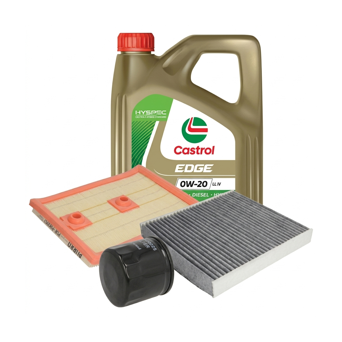Kit revizie ulei Castrol EDGE 0W-20 LL IV + filtre VW Passat B8 1.4 GTE Hybrid 218 CP – PURRO