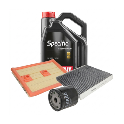 Kit revizie ulei Motul SPECIFIC 508 00 509 00 0W-20 + filtre VW Passat B8 1.4 GTE Hybrid 218 CP – PURRO