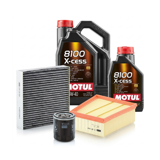 Kit revizie ulei Motul 8100 X-CESS 5W-40 + filtre Renault Talisman LP 1.6 TCe 200 CP – MANN