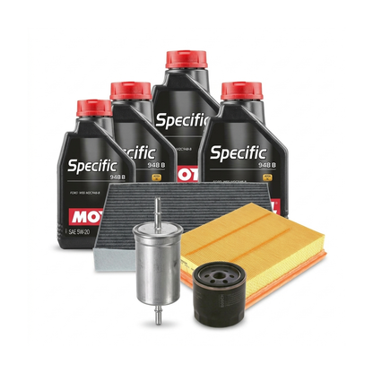Kit revizie ulei Motul SPECIFIC 948B 5W-20 + filtre Ford Mondeo 5 1.5 EcoBoost 160 CP – Bosch