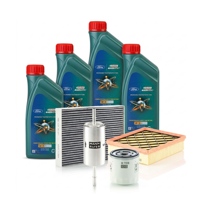 Kit revizie ulei Castrol Magnatec A5 5W-30 + filtre Ford Mondeo 5 1.5 EcoBoost 160 CP – MANN