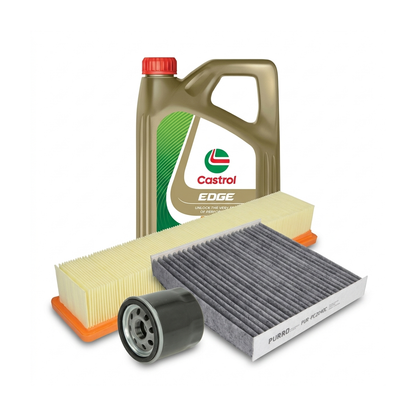 Kit revizie ulei Castrol EDGE 5W-40 + filtre Renault Clio 4 1.2 16V 75 CP – PURRO