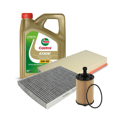 Kit revizie ulei Castrol EDGE 5W-30 LL + filtre VW Golf 4 2.3 V5 4motion 150 CP – PURRO