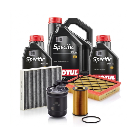 Kit revizie ulei Motul SPECIFIC 952-A1 0W-20 + filtre Ford Focus 4 1.5 EcoBlue 95 CP – MANN