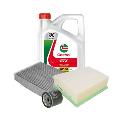 Kit revizie ulei Castrol GTX 5W-30 RN17 + filtre Renault Talisman LP 1.8 TCe 225, 224 CP – PURRO