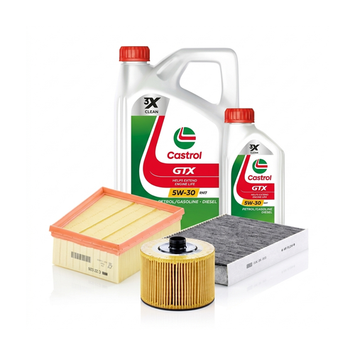 Kit revizie ulei Castrol GTX 5W-30 RN17 + filtre Renault Talisman LP 1.3 TCe 160 CP – MANN