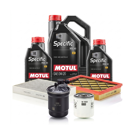 Kit revizie ulei Motul SPECIFIC 952-A1 0W-20 + filtre Ford Focus 4 2.0 ST EcoBlue 190 CP – MANN