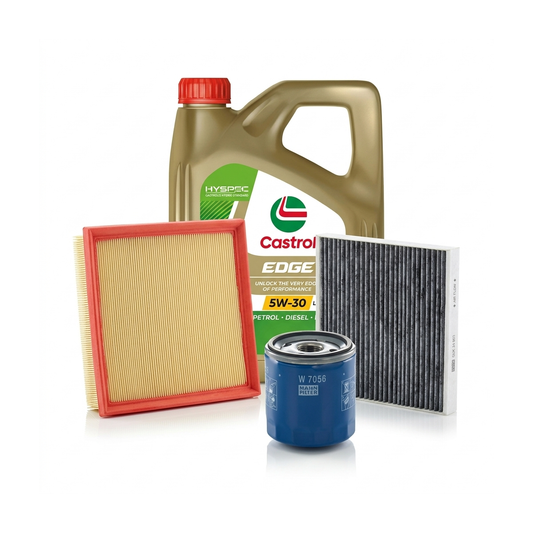 Kit revizie ulei Castrol EDGE 5W-30 LL + filtre Opel Astra K 1.2 Turbo 131 CP – MANN
