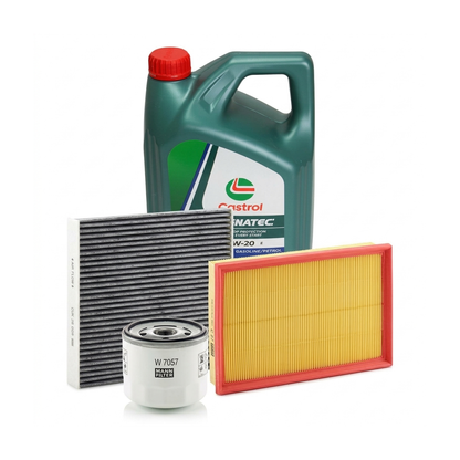 Kit revizie ulei Castrol Magnatec Professional Ford 5W-20 + filtre Ford Kuga 3 1.5 EcoBoost 120 CP – MANN